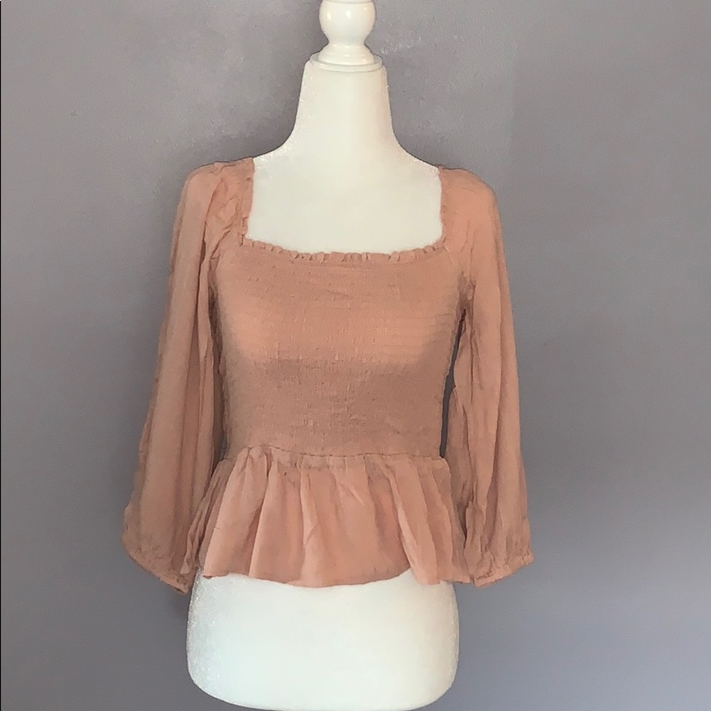 Peasant top